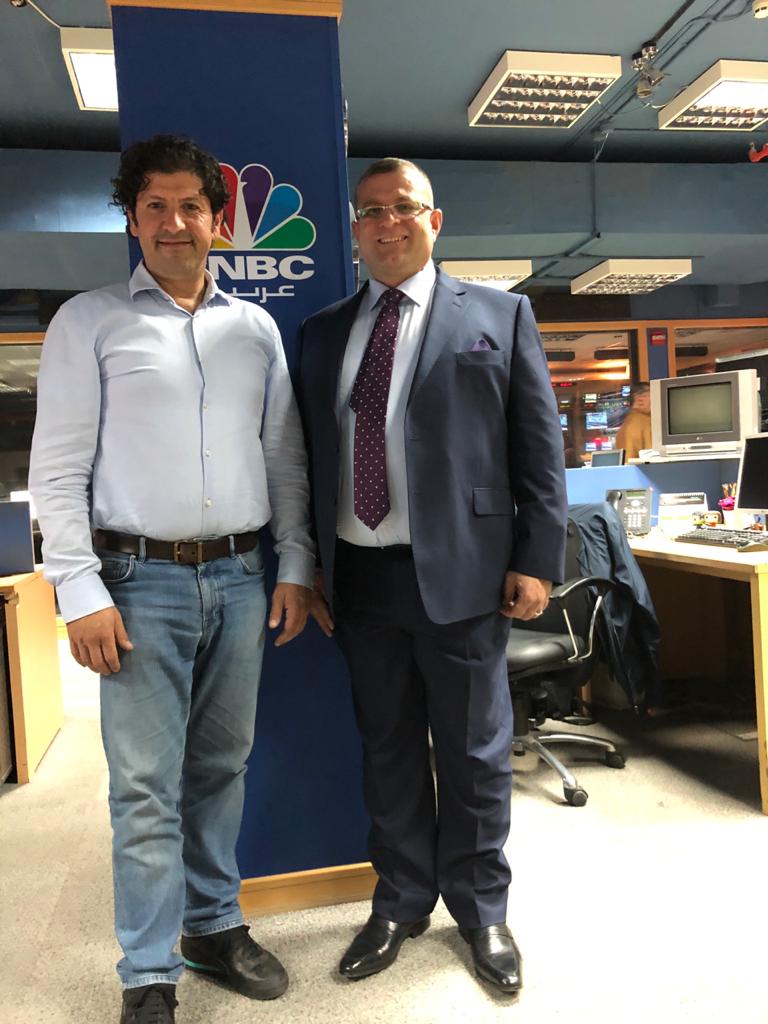 At CNBC office in Dubai